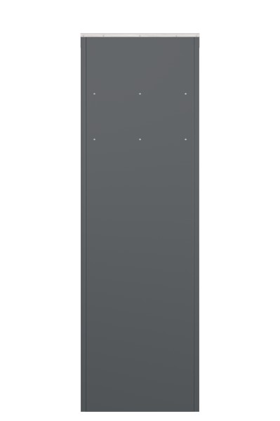 RENZ Skyline Brief-& Paketkasten Empire Anthrazitgrau (mit Namensschild)