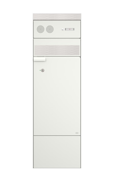 RENZ Skyline Brief-& Paketkasten Empire Weiß (mit Namensschild)