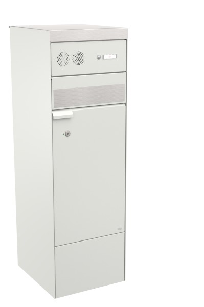 RENZ Skyline Brief-& Paketkasten Empire Weiß (mit Namensschild)