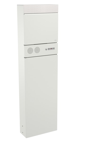 RENZ Skyline Briefkasten Stele Sky Weiß