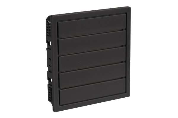 Sprechgitter 75x80, RAL 7012, Modell 2024 