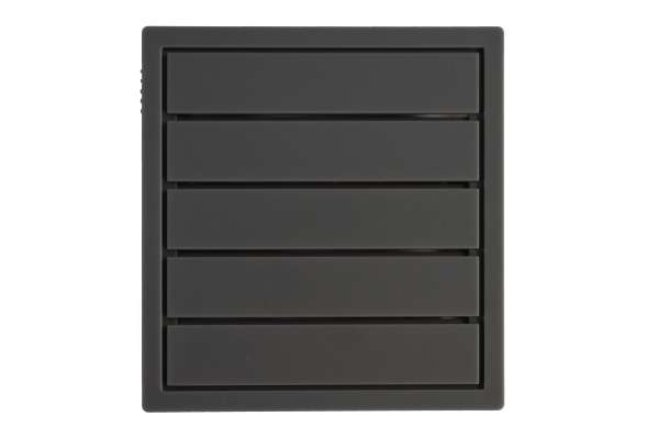 Sprechgitter 75x80, RAL 7012, Modell 2024 