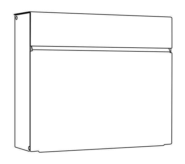 RENZ Edelstahl Namensschild (breit)