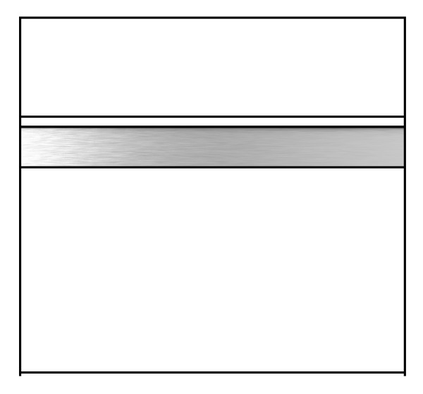 RENZ Edelstahl Namensschild (schmal)