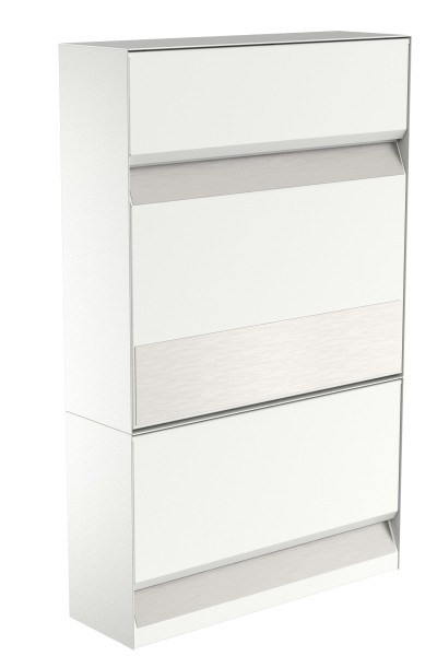 Erweiterung Zeitungsfach Briefkasten Erwin mit Edelstahlschild